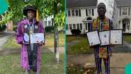 Man who wrote WASSCE 17 times bags distinction from London Graduate School, shares photos