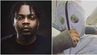 Olamide rocks full face mask, says coronavirus is real (photo)