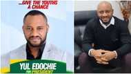 Start from grassroots: Nigerians react as Yul Edochie shares poster, set to run for president in 2023