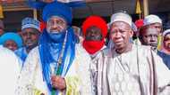 Khalifan Tijjaniya na duniya da sauran manya sun ki zuwa taron zikirin da Ganduje ya shirya, sun tafi na Sanusi a Lokoja