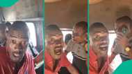 Displeased traditionalist faces off with man preaching in Lagos bus, blasts him in viral video