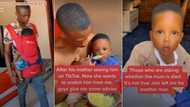 "She wants to take him away": Single father cries out as babymama returns to carry son whom she abandoned