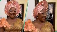 "Young & Beautiful": Veekee James' mum looks gorgeous in trad outfit for her daughter's introduction