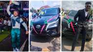 "I'm so grateful": MC Walter gets free SUV car from Ebonyi Governor after holding 130hr entertainment marathon