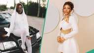 Tiwa Savage, Eniola Badmus, 3 other celebs who glow in classy white outfits, make fashion statements