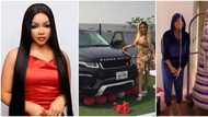 Sweet moment Nengi receives brand new Range Rover from fans, huge money cake from Ozo for 23rd birthday (videos)