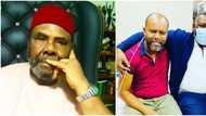 Actor Pete Edochie’s son down with COVID-19, says 80% of his lungs were damaged