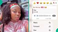 Lady drags friend who said she returned to her ex-boyfriend, voice note trends online