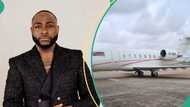Davido celebrates billionaire dad Adedeji Adeleke as he acquires 3rd private jet for family’s hangar
