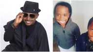 Comedian Teju Babyface teaches his abroad based twin children to speak Yoruba in funny video