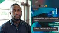 "Mumu": Angry man rants as he leaks ungrateful girlfriend's WhatsApp response after he gave her N70k