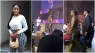 Hilda Baci gives testimony in church after breaking Guinness World Record, members scream