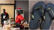 "Na to carry am go museum": Hilda Baci shows off slippers she wore for 70 hours to break Guinness World Record