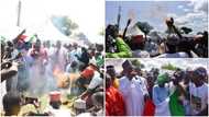 2023 elections: APC, Tinubu in trouble as prominent supporters burn brooms, defect to PDP, photos emerge