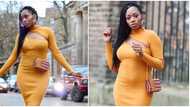 I naturally have big stomach, BBNaija Khafi slams people making pregnancy comments on her posts (photo)