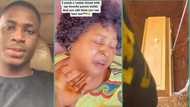 "I watched a casket close with my favourite person inside": Nigerian man mourns mum's demise