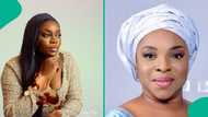 Bisola Aiyeola meets Liz Benson for the first time, shows emotions: "Her acting is exceptional"