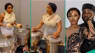 Lady who cooked for Davido and Chioma’s Miami pre-wedding party shows meal she served, people marvel