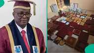 University of Port Harcourt outgoing vice-chancellor shares photos of over 60 awards he received