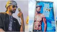 BBNaija: Fans continue to drum support for Yousef as they erect massive billboard in Jos