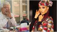 He is so handsome: Fans gush as singer Dija shares never before seen photos of her lookalike 'oyinbo' father