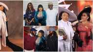 Sanwo-Olu, Iyabo Ojo, Mercy Aigbe, others storm Toyin Abraham's movie premiere rocking church-like outfits