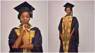 Lady who had carryovers because she was studying course her dad chose for her finally bags 1st class