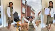 Woman celebrates bagging PhD, shares adorable photos as she thanks those who made it possible