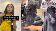 Young girl goes from rocking dreadlocks to silky smooth hair in a 2-month process