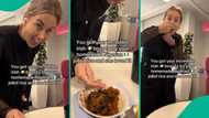 Nigerian lady makes her Irish boss try her jollof rice, video shows how she reacted, amuses many