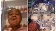 Lagos lady in tears after someone used fake Naira notes to buy drinks worth N200k from her