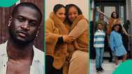 Peter Okoye reacts as wife Lola Omotayo spends Thanksgiving with Paul's ex in US amid rumours
