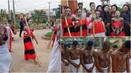 Scary initiation ceremony of the department of theatre art students at Unizik (photos)