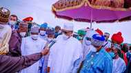 Shugaban kasa Buhari ya yabi Ganduje, ya ce Gwamnan Kano ba mugu ba ne