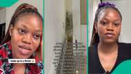 Lady cries out after finding mould all over bed wall of new apartment she moved into 6 months ago