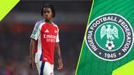 Arsenal defender subtly declares interest in representing Super Eagles