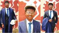 Nigerian man celebrates bagging 1st class in petroleum engineering, shares adorable photos