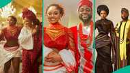 "Chivido clocks 1": Davido and Chioma's fansbase celebrate their 1st tradiversary in style