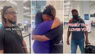 "I see how Oyinbo wives treat mother-in-laws": Video shows when lady shocked husband with mum's visit