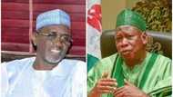 Yanzu-Yanzu: Ganduje Ya Dira Gidan Shekarau 'Don Ƙoƙarin Hana Shi Fita Daga APC'