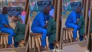 "Stop exposing them": Elderly Nigerian couple caught in public touching and showing affection, video trends