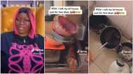 "I left him for 2 days": Lady shares video of boyfriend's house messed up with dirty plates & pots