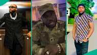 Davido: Nigerian man in US Army blasts Radiogad over comment about OBO, says "E no go better for you"