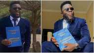 Skit maker Folagade Banks shares celebratory photos as he bags bachelor's degree from OAU