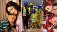"Mama wey sabi": Tonto Dikeh gits son 10 plots of land, with an estate to his name to mark 7th birthday