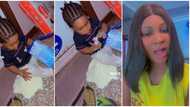 "I don die": Nigerian woman laments as her little son pours milk of N16k on floor, video causes stir