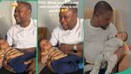 Man makes an interesting discovery after attempting to breastfeed his new born baby boy