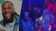 Burna Boy parties with his parents at Lagos nightclub, Phyno spotted with singer's sister in video