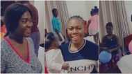 Mercy Johnson shows off lookalike younger sister as she celebrates 21st birthday (video)