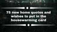 75 new home quotes and wishes to put in the housewarming card